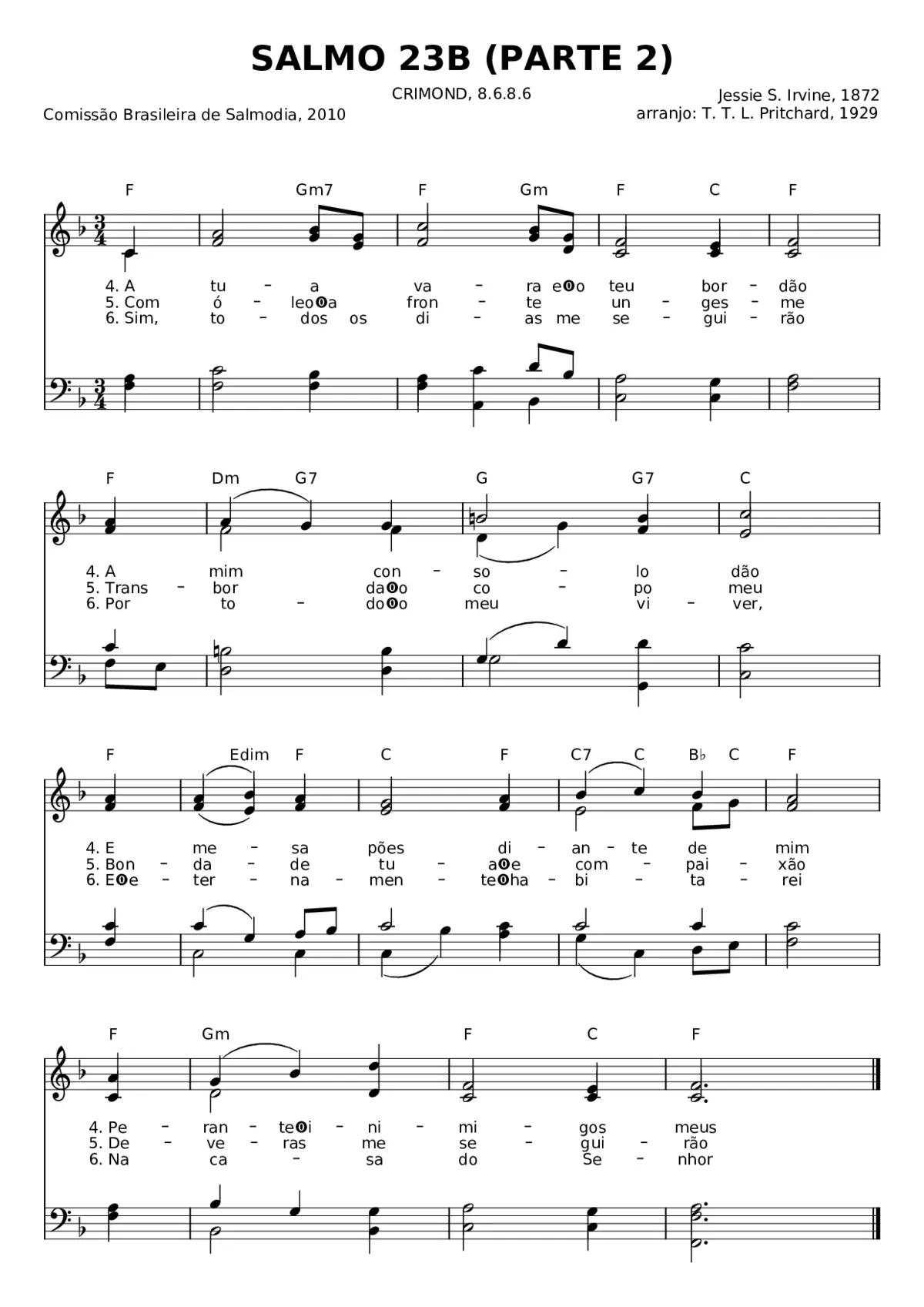 Salmo 23B (Parte 2) - Page 1