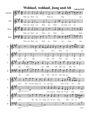 Wohlauf, wohlauf Jung und Alt