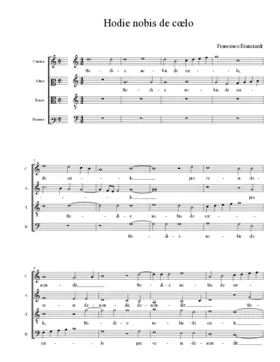 Hodie nobis de cœlo
