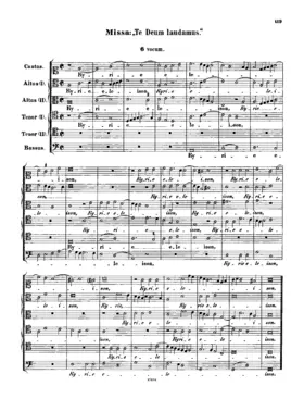 Missa Te Deum laudamus