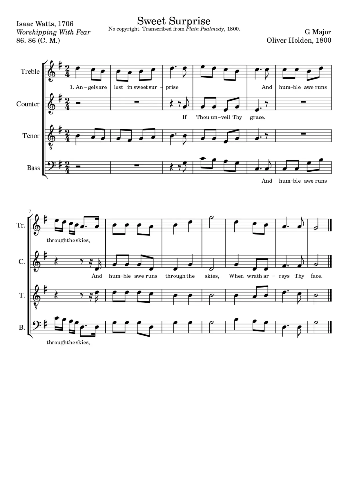 Sweet Surprise - Page 1