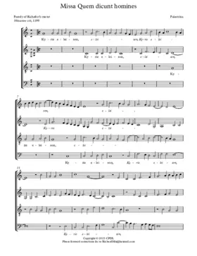 Missa Quem dicunt homines