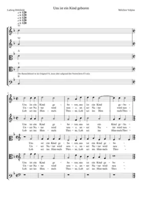 Uns ist ein Kind geboren