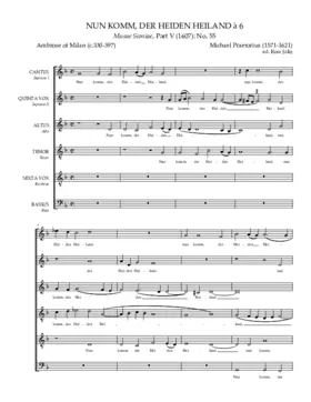 Nun komm, der Heiden Heiland a 6