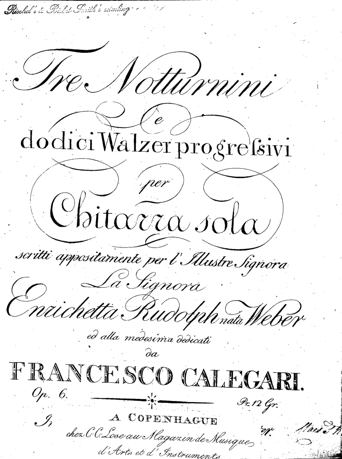 3 Nocturnes and 12 Progressive Waltzes - Page 1