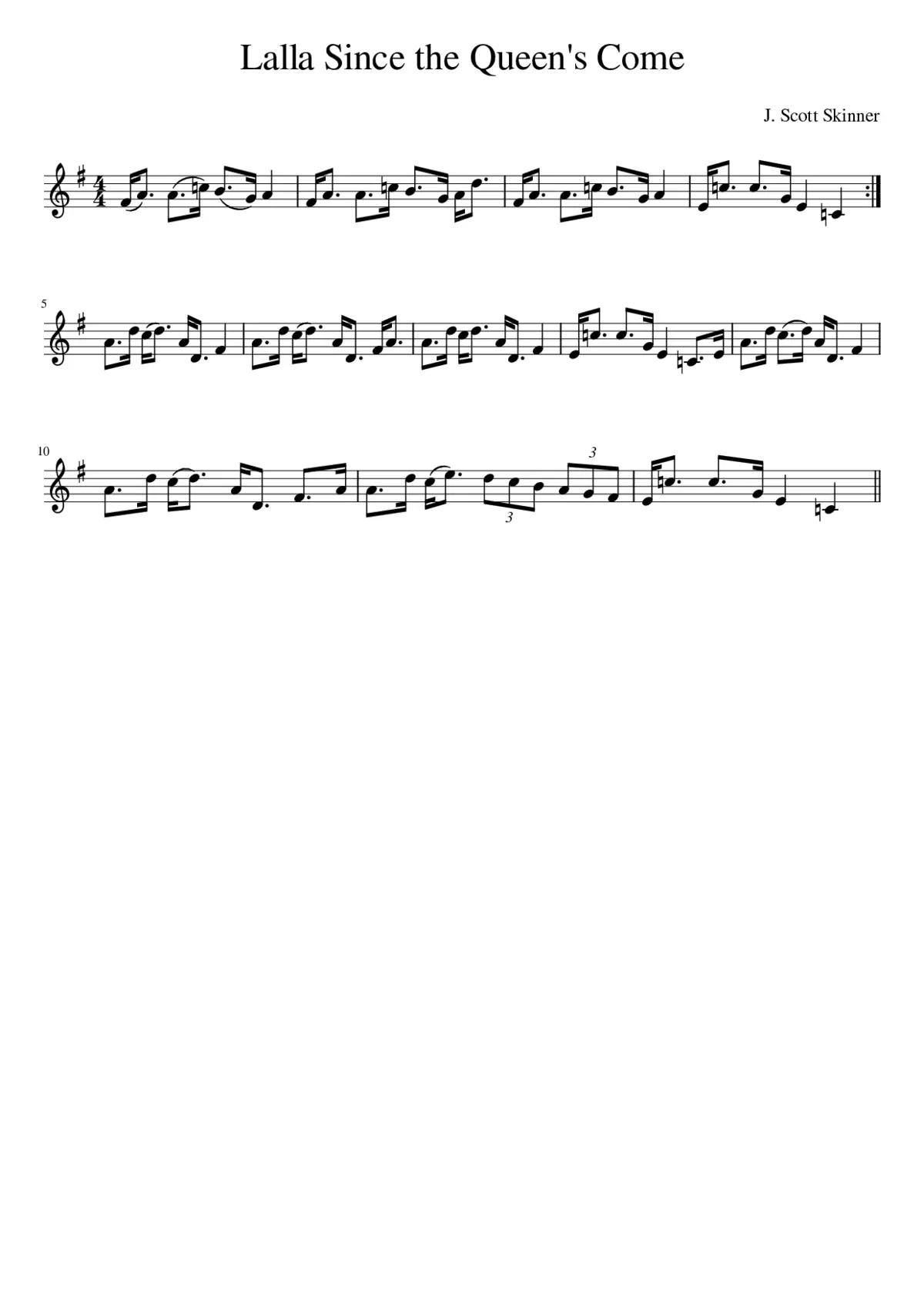 Lalla Since the Queen's Come - Page 1