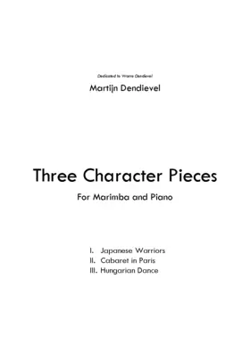 Three Character Pieces