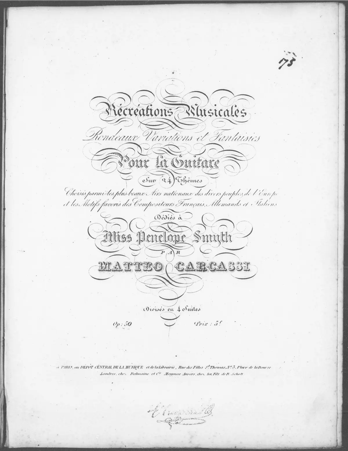 Récréations musicales - Page 1
