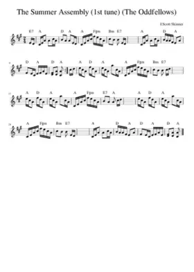 The Summer Assembly (1st tune) (The Oddfellows)