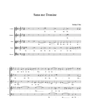 Sana me Domine