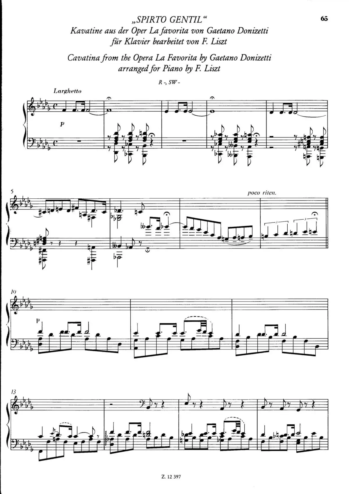Spirto gentil - Page 1