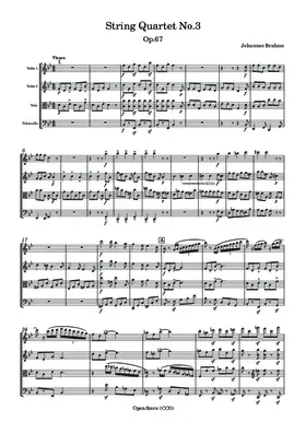 String Quartet No.3, Op.67