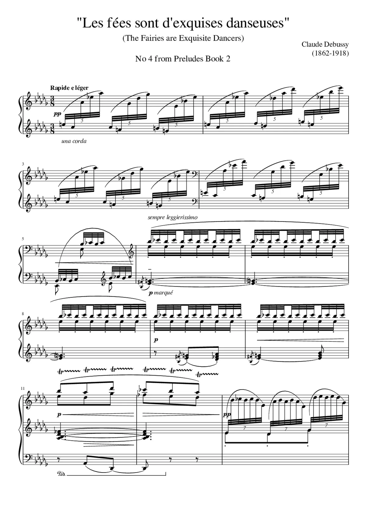 Préludes Livre 2 - Page 1