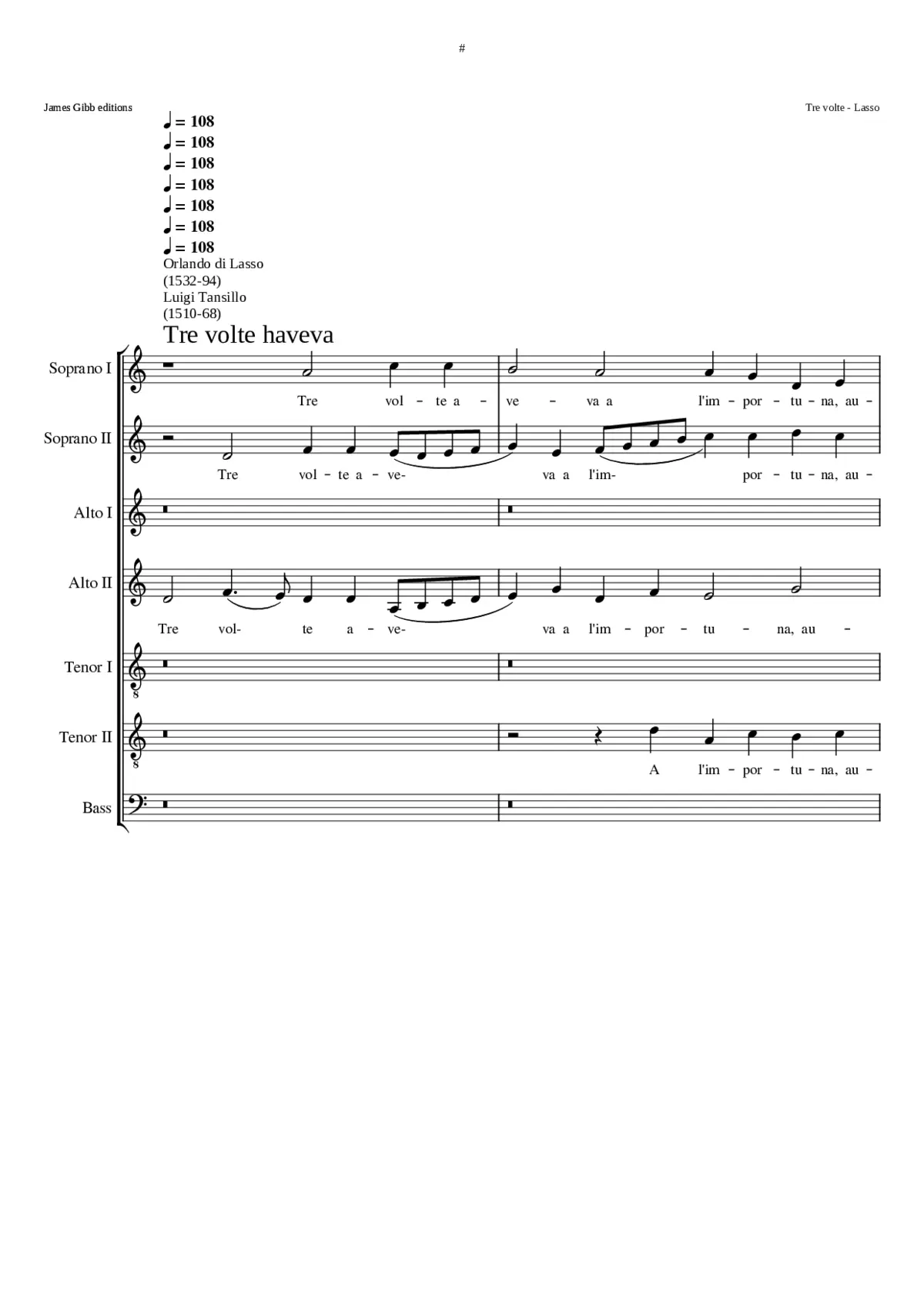 Tre volte haveva - Page 1