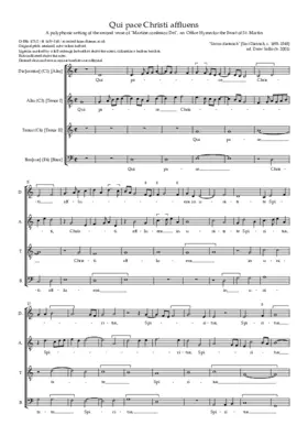 Qui pace Christe affluens