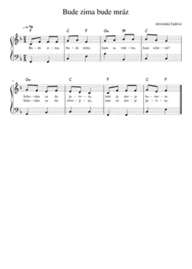 Bude zima bude mráz