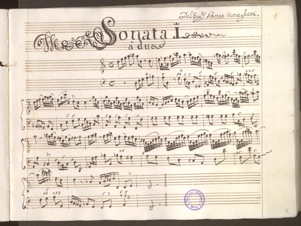 12 Violin Sonatas - Page 1