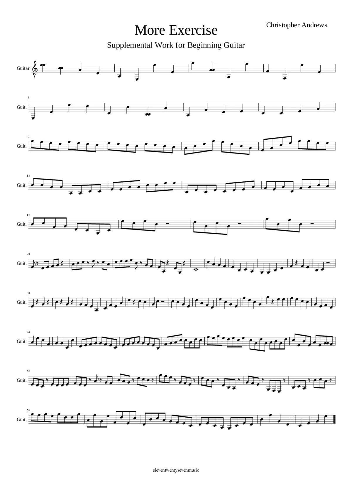More Exercise - Page 1