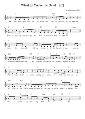 Whiskey You're the Devil