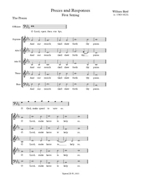 Preces and Responses