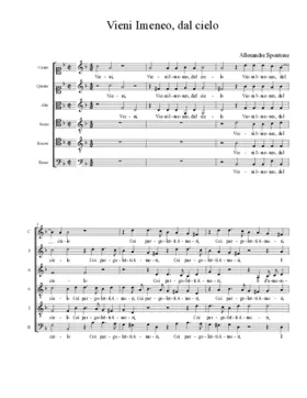 Vieni Imeneo, dal cielo