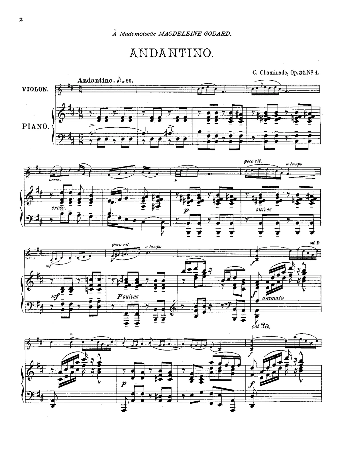 3 Morceaux - Page 1