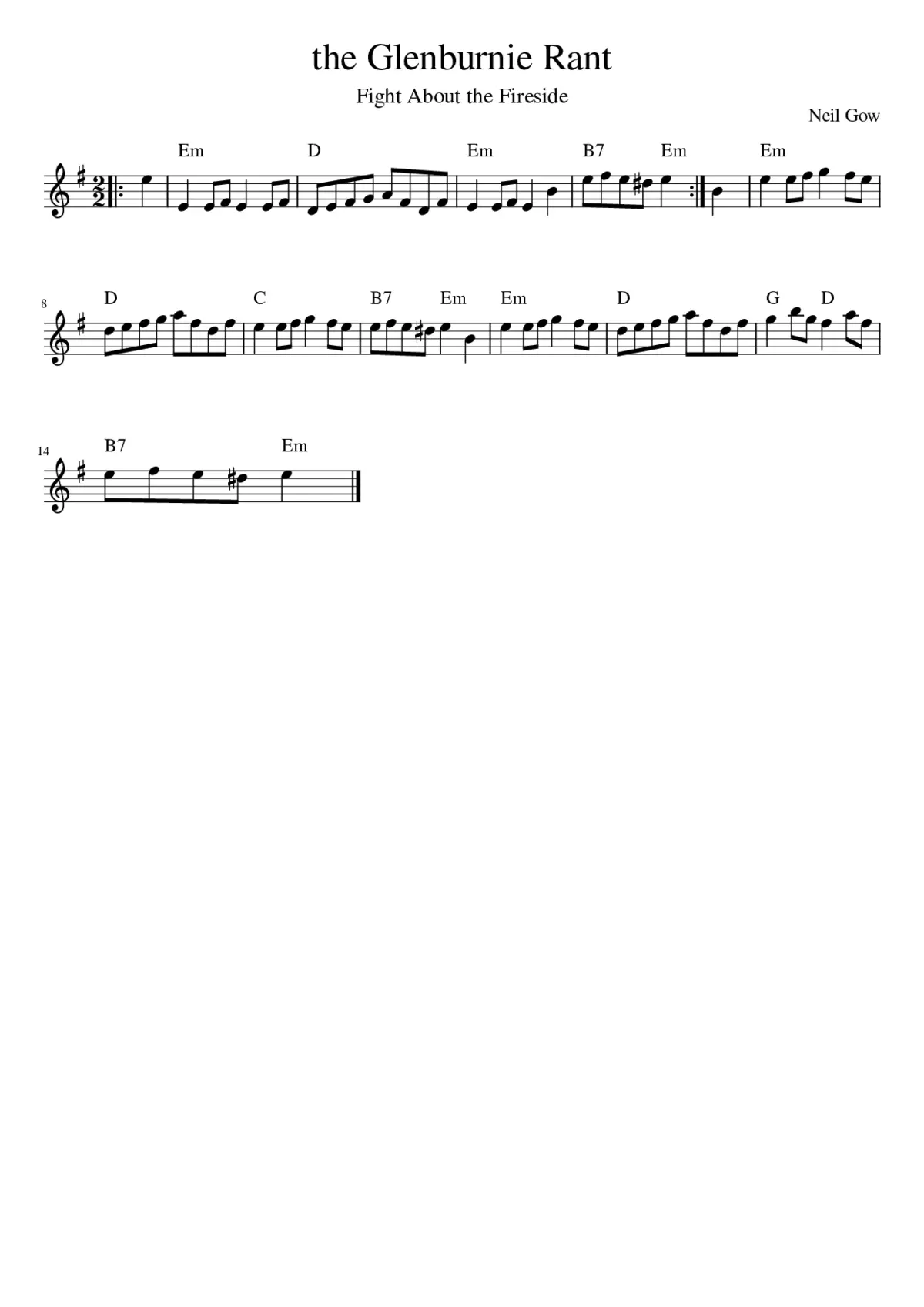 the Glenburnie Rant - Page 1