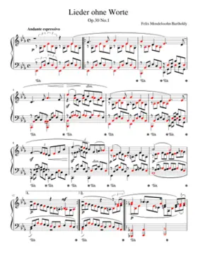 Lieder ohne Worte Op.30