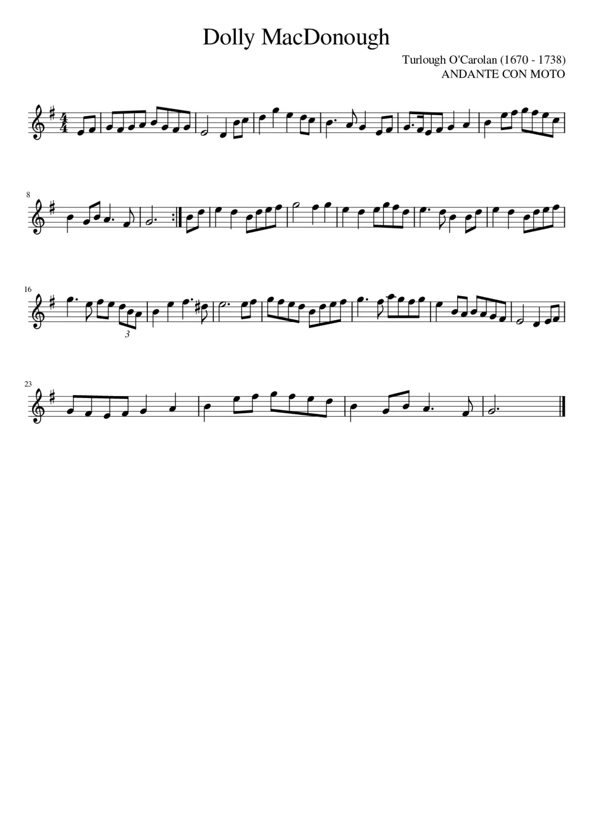 Dolly MacDonough - Page 1