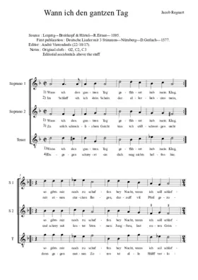 Wann ich den gantzen Tag