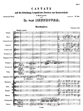 Cantata on the Accession of Emperor Leopold II