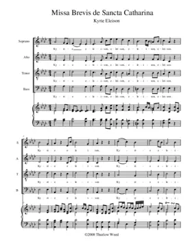 Missa Brevis de Sancta Catharina