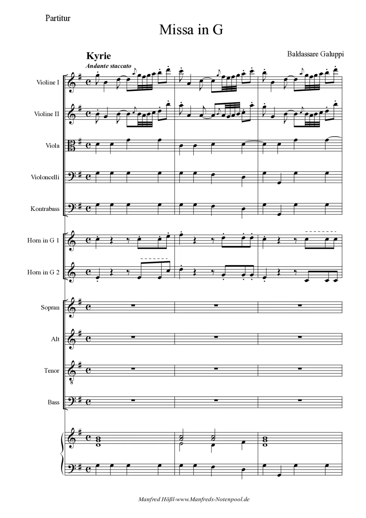 Messteile in G und D - Page 1