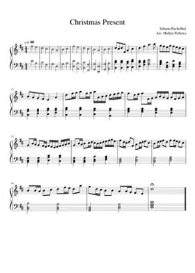Canon and Gigue in D major P.37