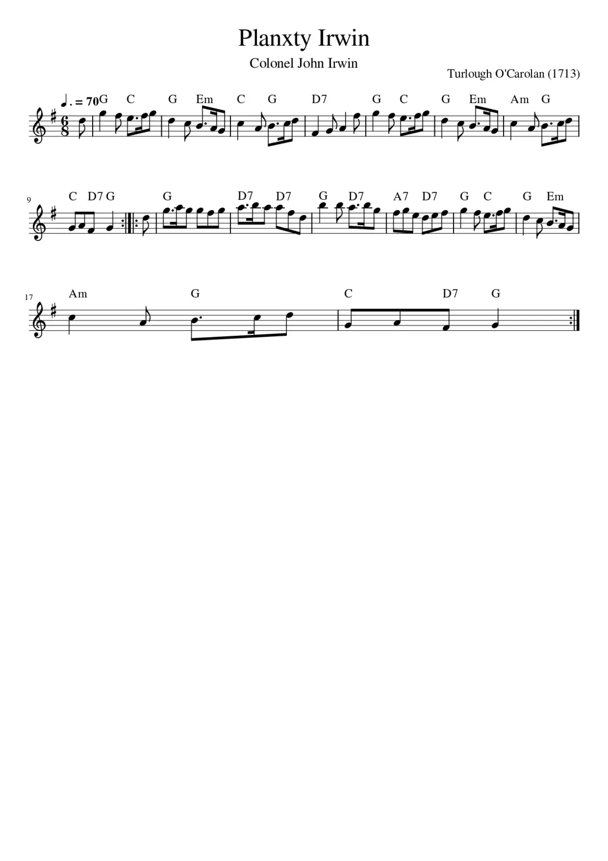 Planxty Irwin - Page 1
