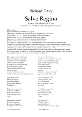 Salve Regina