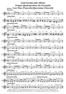 Lent Responsorial Psalms