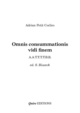 Omnis consummationis