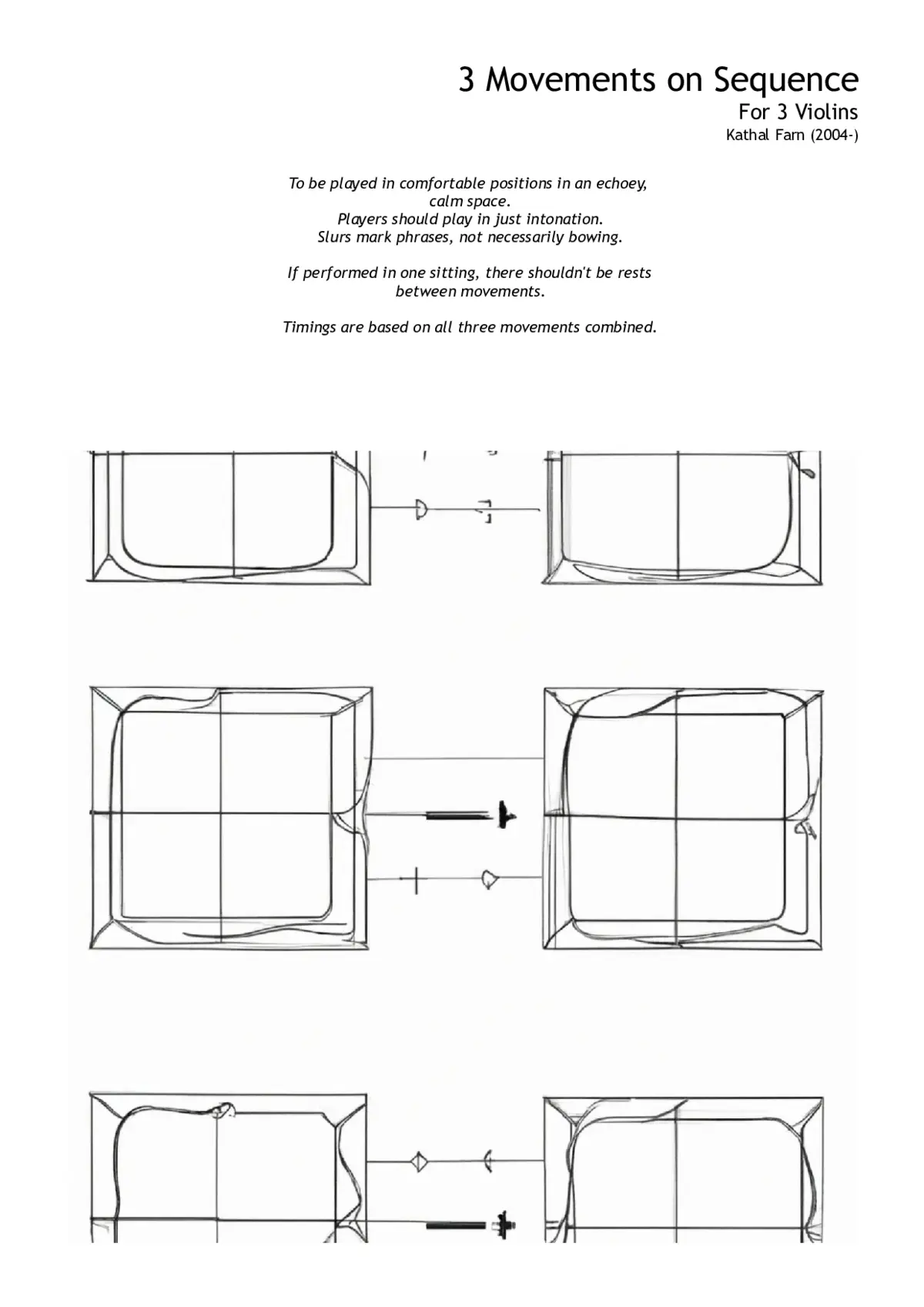 3 Movements on Sequence - Page 1