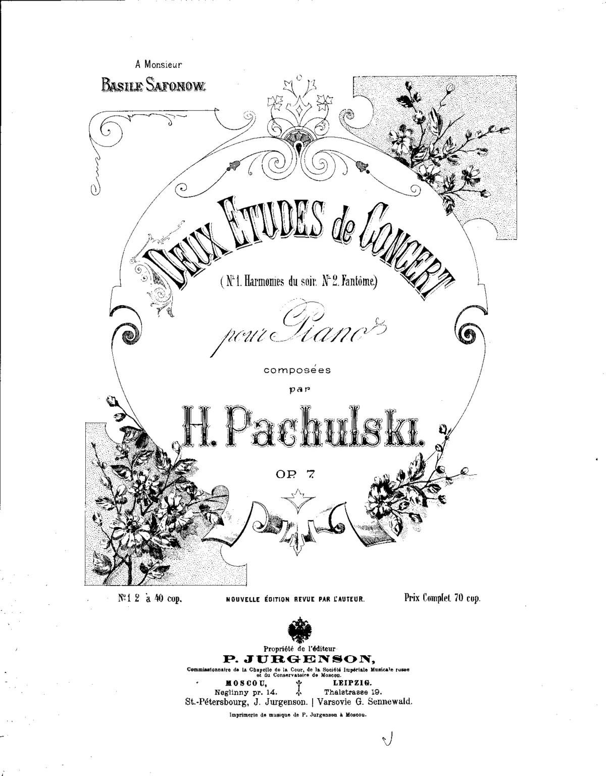 2 Concert Etudes - Page 1