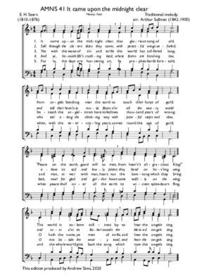 It came upon the midnight clear