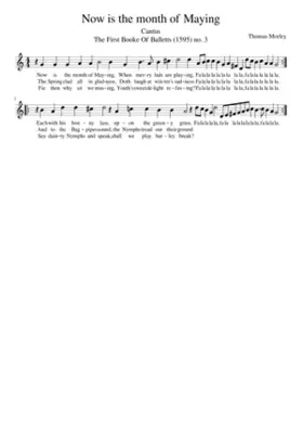 Now is the Month of Maying