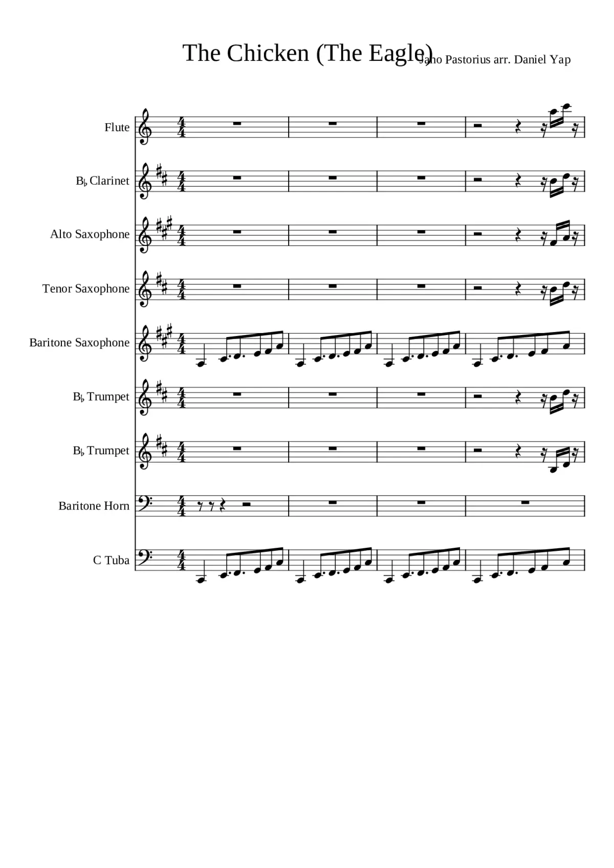 the chicken - Page 1