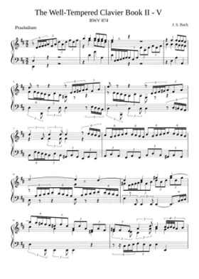 Prelude and Fugue in D major BWV 874