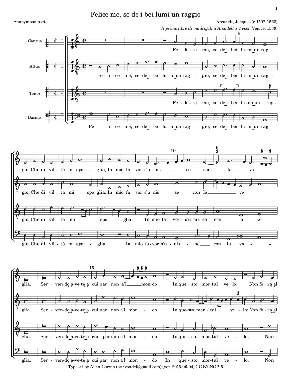 Felice me - Page 1