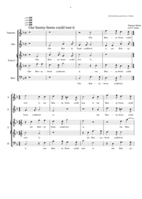 Our Bonny-boots could toot it