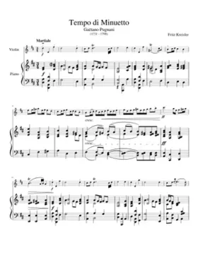 Tempo di Minuetto in the Style of Pugnani