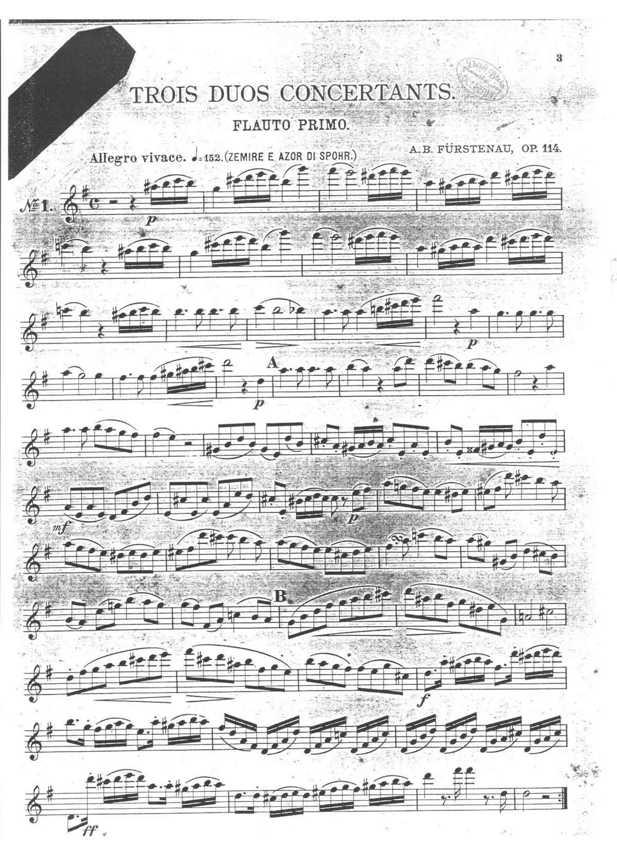 Trois Duo Concertants - Page 1