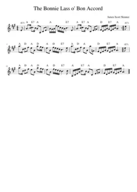 The Bonnie Lass o' Bon Accord