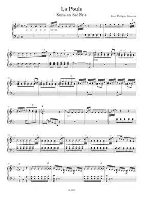 La poule Suite en sol